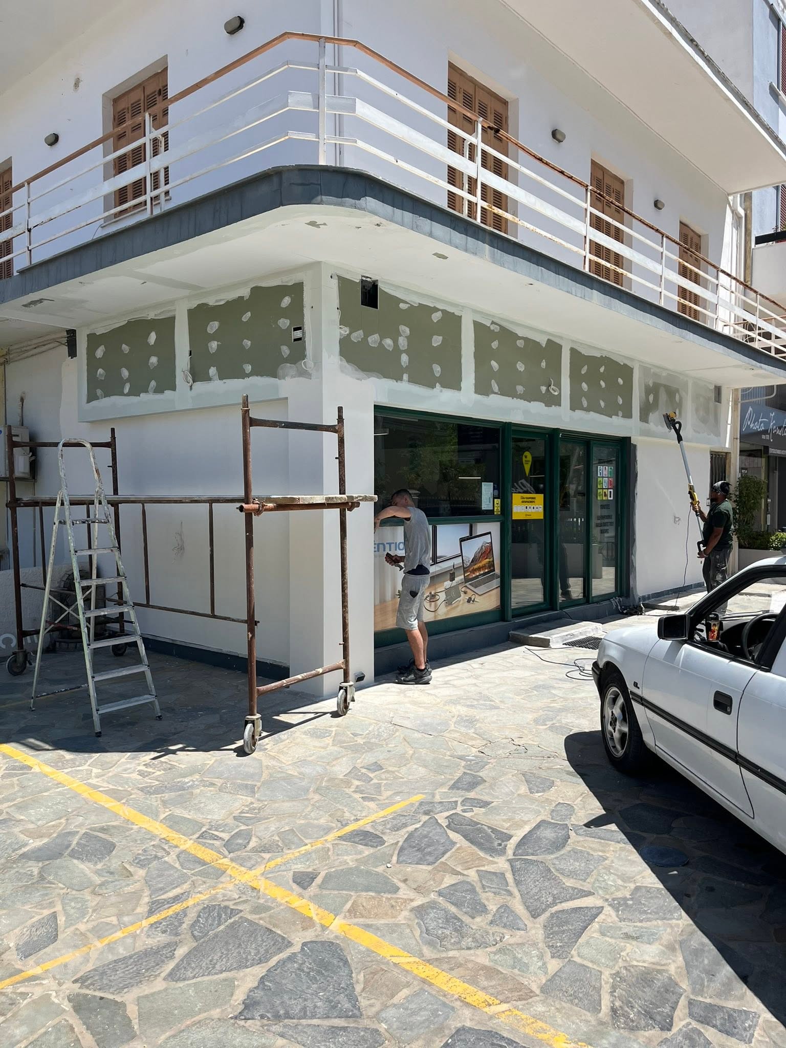 Πριν τον ελαιοχρωματισμό